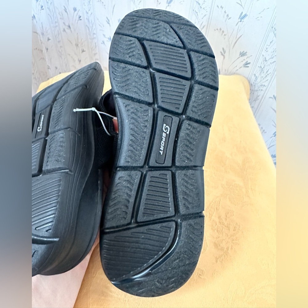 Skechers Men’s Black Sport Sandals - Picture 13 of 15